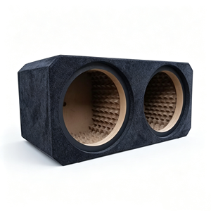 Caisse vide en MDF pour subwoofer de voiture double bobine 12 pouces <span class=keywords><strong>DC</strong></span> 12V, 100W RMS, pour modification de coffre de voiture - Product Image 3