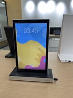 Tablette Android à double écran de 10,1 pouces en forme de L, écran tactile, équipement publicitaire pour affichage numérique commercial