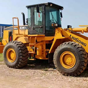 Подержанный фронтальный колёсный погрузчик 5 тонн, модель 2023 года, 90% новый, с пилотным управлением, высокая грузоподъёмность 17000 кг - Product Image 1