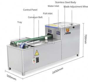 เครื่องแปรรูปปลาอัตโนมัติขนาดเล็กอุปกรณ์กำจัดและเปิดหน้าท้องอเนกประสงค์ - Product Image 5