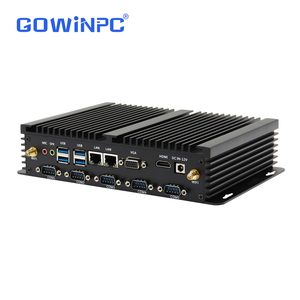 PC Industrial sin Ventilador con 6 Puertos COM, Soporte GPIO LPT, Compatible con Windows 7, 10, 11, Linux OS, 6100u, 7100u, 8250u - Product Image 1