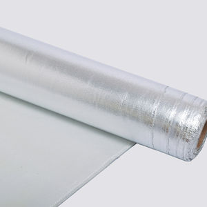 Pano de alumínio revestido isolamento térmico, fibra de vidro barato al7628 0.2mm de espessura 200gsm industrial 0.1mm a 3mm 2 anos - Product Image 2