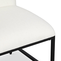 Chaise de salle à manger de luxe moderne et simple meubles de maison dossier de sac souple pour restaurant café confortable et élégant