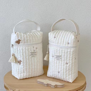Lokeystar Simple Mommy Pañal Bolsa Almacenamiento Cremallera Bolsa Lindo Bolso de mano - Product Image 1