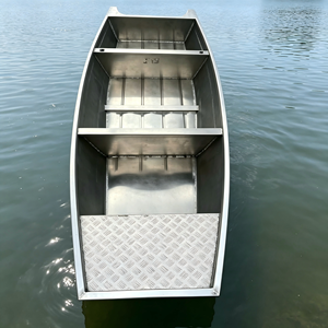 <span class=keywords><strong>Petit</strong></span> <span class=keywords><strong>bateau</strong></span> <span class=keywords><strong>de</strong></span> pêche en aluminium, conception peu profonde, <span class=keywords><strong>de</strong></span> 2,5 m à 6,0 m, pour l'utilisation en étang, en rivière, à la ferme et en aquaculture - Product Image 5