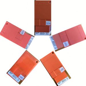 เม็ดสีมาสเตอร์แบทช์สีส้มสำหรับพลาสติก PE / PP / PS / ABS / PVC / PC / PA / PET / PU / EVA - Product Image 1