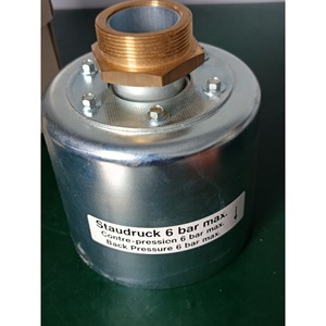 ตัวเก็บเสียงเหล็กคาร์บอน 6 บาร์ แรงดันย้อนกลับสูงสุด ชิ้นส่วนนิวเมติก - Product Image 1
