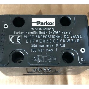 วาล์วปรับสัดส่วน Parker รุ่น D1FVE02CC0VKW310 แรงดันสูงสุด 350 บาร์ ระบบควบคุมไฮดรอลิก - Product Image 1