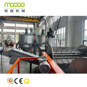 Flocken in Polyester garn qualität Plastik flasche Zerkleinern Waschen Entwässerung Trocknungs linie Haustier recycling maschine - Product Image 3