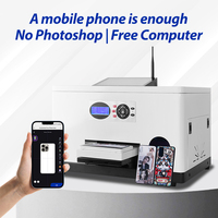 Printer Casing Ponsel Teknologi Canggih Printer Inkjet Pintar Mendukung Aplikasi Ponsel H5 Wifi untuk Toko 3C