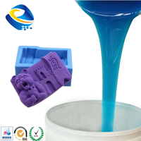 Échantillon gratuit caoutchouc liquide en silicone RTV 2 pour jouets en résine, moules pour luminaires artisanaux, fabrication de caoutchouc en silicone pour le moulage