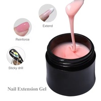 Gel de Construction Sans HEMA TPO KNC, Marque Blanche, 1 KG, 15 g, 30 g, Nude, Transparent, Pailleté, Diamant, Disco, Gel Dur, Gel de Construction pour Ongles