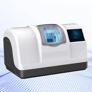 Machine automatique de découpe de verres LE-1000A avec scanner de verres, système de polissage des rainures et des biseaux pour verres en résine PC, à indice élevé et de sécurité, avec écran tactile - Product Image 2