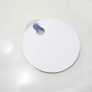 RubySub-señales de advertencia de MDF redondas para coche, accesorio de sublimación en blanco, con ventosa - Product Image 3