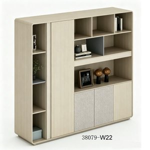 Modern Living Room <b>Cabinet</b> with Wood Storage Furniture 38079-W22 - Product Image 1