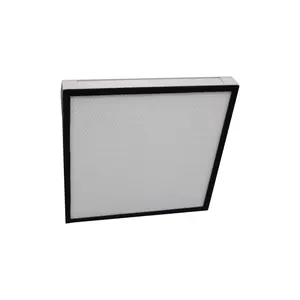 Air Conditioner System ULPA Filter Glass Fiber HEPA Air Filter with Aluminium Alloy Frame