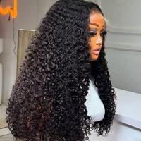 Perruques de cheveux humains bouclés birmans, vierges, naturels, non traités, alignés aux cuticules, avec dentelle suisse HD, très demandées, fournisseur