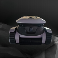 Robot de nettoyage de piscine 2025, robot de piscine intelligent sans fil, nettoyeur automatique pour piscine à poissons