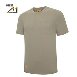 Camiseta Deportiva para Hombre, Mezcla de Poliéster y Elastano, Elástica en 4 Direcciones, Secado Rápido, Transpirable, para Gimnasio, Correr, Entrenamiento, Deportes - Product Image 3