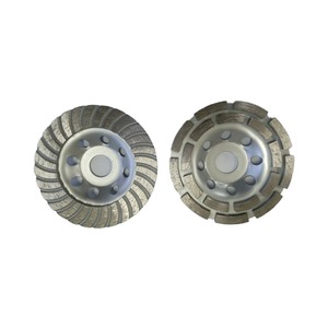 عجلة طحن من الألماس 4 بوصة/من من صف مزدوج لطحن الخرسانة والرخام - Product Image 4