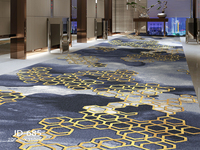 Moquette Murale Antistatique à Poils Longs Fabriquée à la Machine, Design Moderne de Luxe 5 Étoiles pour Couloirs, Halls d'Hôtel et Chambres à Coucher – Vente en Gros