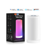 WIFI Smart RGB Lampe de table LED Dimmable Alexa Google Home Smart Life Tuya APP Contrôle Timing Automation