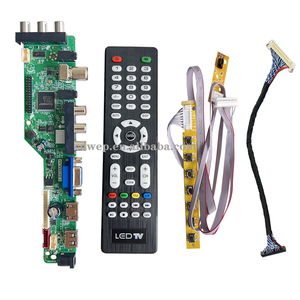 Scheda Madre Universale per <span class=keywords><strong>TV</strong></span> LED 2AV T.SK105A.A8, per <span class=keywords><strong>TV</strong></span> da 14-32 Pollici, con Telecomando per <span class=keywords><strong>Riparazioni</strong></span> - Product Image 5