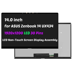14นิ้ว IP แล็ปท็อปใหม่สำหรับ <span class=keywords><strong>Asus</strong></span> Zenbook 14 UX434F UX434FL FHD LCD หน้าจอแสดงผลการชุมนุมใช้งานทางธุรกิจ - Product Image 1