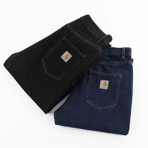 Jean en denim Kaha Main Line Heavyweight Retro délavé et vieilli, coupe droite, style streetwear, mi-printemps, tendance Instagram, pour <span class=keywords><strong>homme</strong></span> - Product Image 4