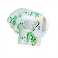 Étiquettes adhésives transparentes en PVC appliquées à la machine, étiquettes en rouleau personnalisées, autocollants avec logo personnalisé, impression adhésive de marques, rectangulaires