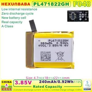 Batería de Polímero de Iones de Litio PL471822GH de 3.85V 240MAh para Reloj Deportivo Inteligente Amazfit <span class=keywords><strong>Gts</strong></span> A1969 <span class=keywords><strong>2e</strong></span> A2021 PL471822 F048 - Product Image 2
