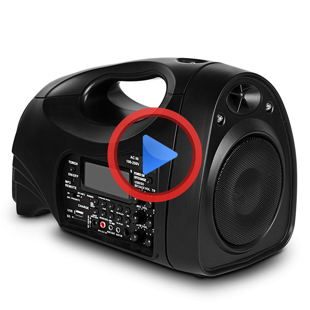 Betterway Portable Outdoors Teaching Promotion Wireless PA Amplifier