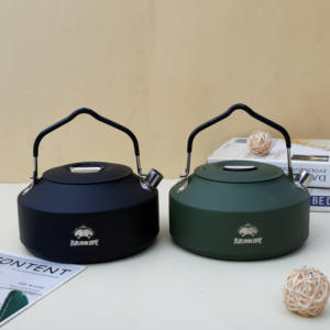 Bouilloire <span class=keywords><strong>de</strong></span> camping en acier inoxydable 304 <span class=keywords><strong>de</strong></span> qualité alimentaire, durable et portable, pour les voyages, la <span class=keywords><strong>survie</strong></span> et le bushcraft - Product Image 1