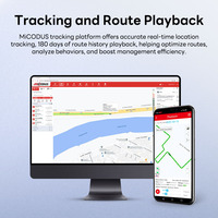 Sistema de Localización IoT para Gestión de Flotas, Rastreador GPS Vehicular Micodus, Plataforma de Software de Seguimiento GPS con App para Android e iOS