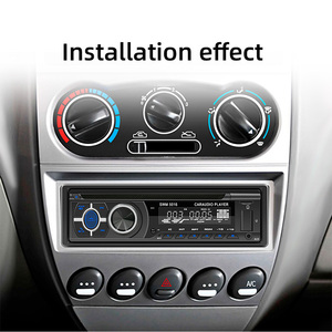 เครื่องเสียงติดรถยนต์แบบยูนิเวอร์แซล 1 Din เครื่องเล่น MP3 พร้อม RDS FM USB AUX - Product Image 3