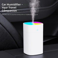 Humidificateur compact de 400 ml, petit humidificateur personnel portable, fonctionnement silencieux pour la maison, le bureau, le voyage, la chambre de bébé