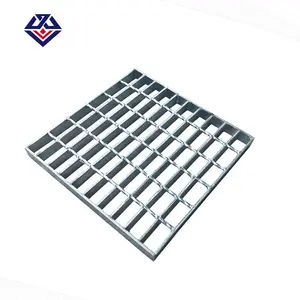 Theoretical weight Steel floor decking galvanized metal steps industrial stair safe and stable steel grating