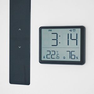 <strong>Digital</strong> <strong>Wall</strong> <strong>Clock</strong> <strong>Battery</strong> <strong>Operated</strong>, with Temperature, Humidity and Date, Large Display Calendar Alarm <strong>Clock</strong> for Bedroom, Office - Product Image 6