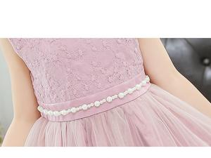 Robe de Princesse Élégante en Dentelle et Perles pour Filles, Style Thaïlandais et Coréen, Vente en Gros, Idéale pour Mariages et Soirées - Product Image 4