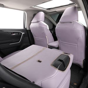 Fundas de Asiento de Coche EKR Precio Mayorista, Juego Completo, Ajuste Personalizado para Toyota RAV4 2019 2020 2021 2022 <span class=keywords><strong>2023</strong></span> LE - Product Image 3