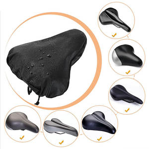 Vente en gros de <span class=keywords><strong>housse</strong></span> de selle de <span class=keywords><strong>vélo</strong></span> bon marché, étanche, personnalisée, pliable, RPET écologique recyclé - Product Image 5