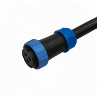 30 amp IP68 nilai kabel ekstensi dengan L14-30 Locking Plug dan SJTW 3C 10AWG kabel laut dalam bawah air 3 Pin konektor