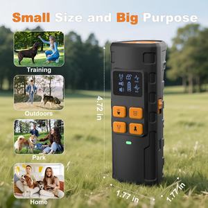 Saijzek. Neuheit Wiederaufladbares 2200mAh LCD Hundeabwehrgerät Trainingsgerät Ultraschall Anti-Bell Hundebellen-Kontrollgerät - Product Image 6