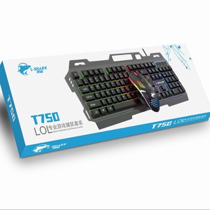 Combo de Teclado y Ratón Mecánico Lingsha T750, Set de Juego con Cable para Computadora de Escritorio y Portátil - Product Image 3