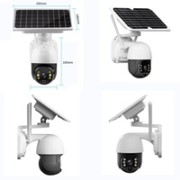 Solar Camera Ptz Battery Two way Voice Outdoor 3MP PTZ Camera Security Solar Camera 5mp CCTV 8mp