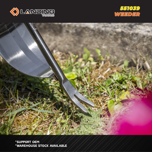 551039 hot-bán tay weeder công cụ với Ergonomic xử lý thép không gỉ đầu để loại bỏ Bồ công anh và taprots - Product Image 2