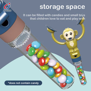 Juguetes de Mono de Plástico PVC Chengji, Lindos, Clásicos, Creativos, Coloridos y Divertidos, con Manos de Plástico para Abrazar y Dar palmadas - Product Image 3