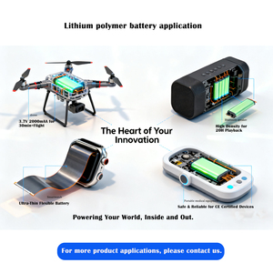 Nhà sản xuất cung cấp trực tiếp 802022 290mAh có thể sạc lại LiPo pin, KC/ul chứng nhận cho Wearable thiết bị bay không người lái Pin - Product Image 6