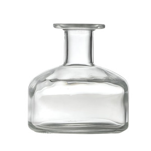 Custom Eco-Friendly High Quality <b>Reed</b> <b>Diffuser</b> Luxury 200ml Clear Round Aromatherapy Glass <b>Bottle</b> - Product Image 1