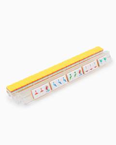 Juego de fichas de mahjong americanas de lujo, nuevas, de acrílico 160, impresas con UV y grabadas, para juegos en casa y de viaje. - Product Image 6